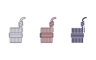 Rope vector icon