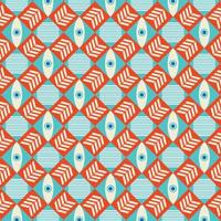 Colorful neo geometric pattern. Neo Geometric Seamless Period. Grid with color geometrical shapes. Modern abstract background vector