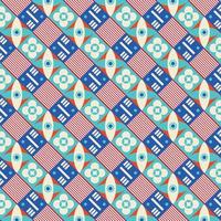 Colorful neo geometric pattern. Neo Geometric Seamless Period. Grid with color geometrical shapes. Modern abstract background vector