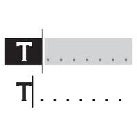 Typing Instruction icon vector