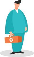 Image Of Healthcare Professional vector