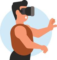 Virtual Reality Experience, Graphics vector