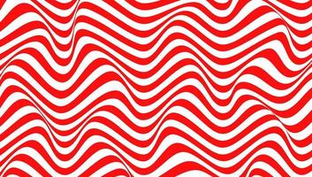 Abstract lines. 3d graphic effect. Stripe vector background. Red ribbons on white backdrop.