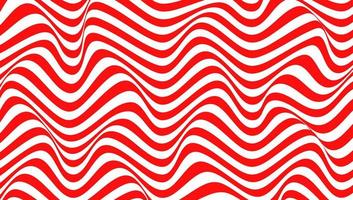 Abstract lines. 3d graphic effect. Stripe vector background. Red ribbons on white backdrop.