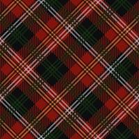 Tartan seamless pattern, black and red can be used in the design of fashion clothes, bedding, curtains, tablecloths. photo