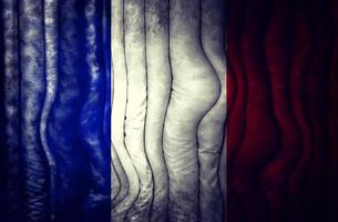 Abstract French flag photo