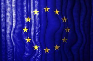 Abstract European flag photo