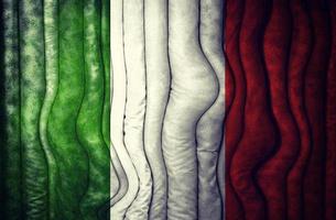 Abstract Italian flag photo