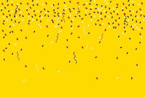 Confetti sprinkles background vector illustration