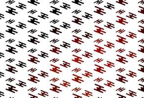 Light Red vector template with repeated sticks.