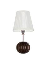 Vintage table lamp isolated photo