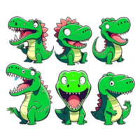 schattig glimlachen dinosaurus vrij illustratie png