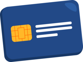 Credit card icon . money financial security for online shopping online png