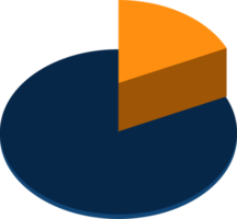 3d tarte graphique pourcentage .infographie isométrique puzzle circulaire modèle.rapport, affaires analytique, Les données png