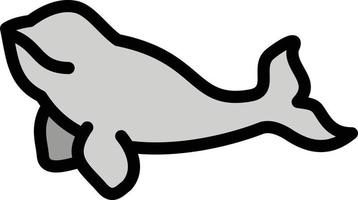 beluga Illustration Vector