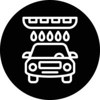 Car Wash Vector Icon Design