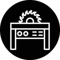 Table Cutter Vector Icon Design