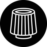 Airfilter Vector Icon Design