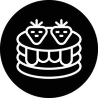 Pancake Vector Icon Design