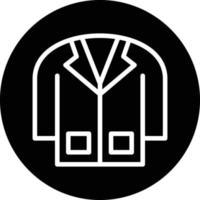 Lab Coat Vector Icon Design