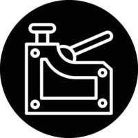 Tacker Vector Icon Design