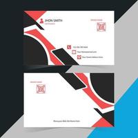 New Vector Modern Creative and Clean Business Card Template