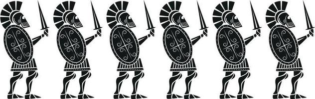 soldados de un romano legión vector