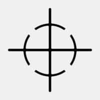 Icon center of gravity. Packaging symbol elements. Icons in glyph style. Good for prints, posters, logo, product packaging, sign, expedition, etc. vector