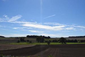 Plowed Fields in Summer photo