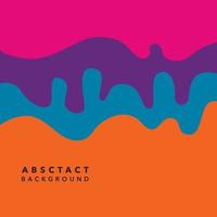 abstract liquid banners flat geometric color fluid background decoration decorative shapes paint design template splash wave vector