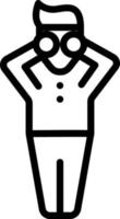 line icon for seek vector