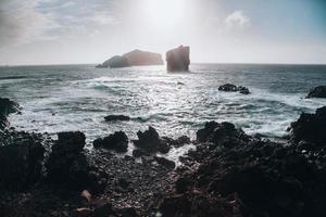 View from Mosteiros in Sao Miguel, the Azores photo