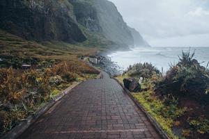 Views of Achadas da Cruz in Madeira, Portugal photo