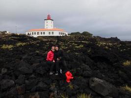 Farol da Ponta da Iha in Pico, the Azores photo