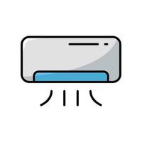 air conditioner icon vector design template simple and modern