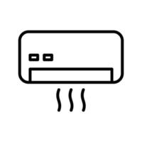 air conditioner icon vector design template simple and modern