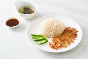 Grilled Chicken with Steamed Rice photo