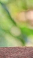 Blurred green garden background. can be used product display. photo