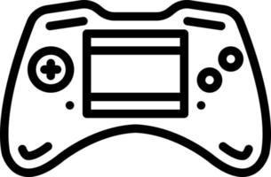 icono de línea para el juego vector