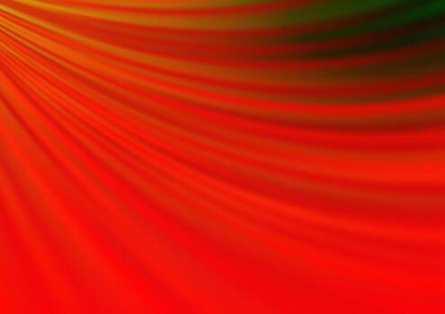 patrón de vector verde claro, rojo con formas de lava.