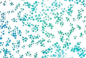 Light Blue, Green vector pattern with lamp shapes.