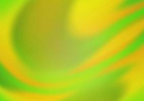 Light Green, Yellow vector bokeh and colorful pattern.