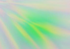 Light Green vector abstract blurred template.