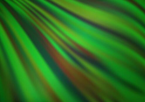 patrón vectorial verde claro con formas de lava. vector