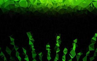 Light Green vector blurry triangle texture.