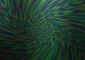 Dark Green vector abstract bokeh pattern.