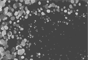 Light Silver, Gray vector background with bubble shapes.