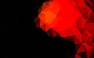 Light Red vector polygon abstract backdrop.