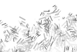 Light Silver, Gray vector template with repeated sticks.