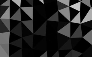 Dark Silver, Gray vector blurry triangle pattern.